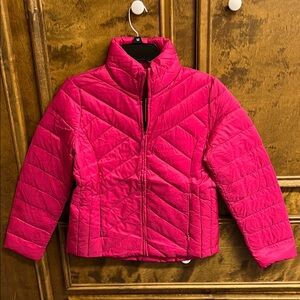 Talbots Pink Puffer Jacket